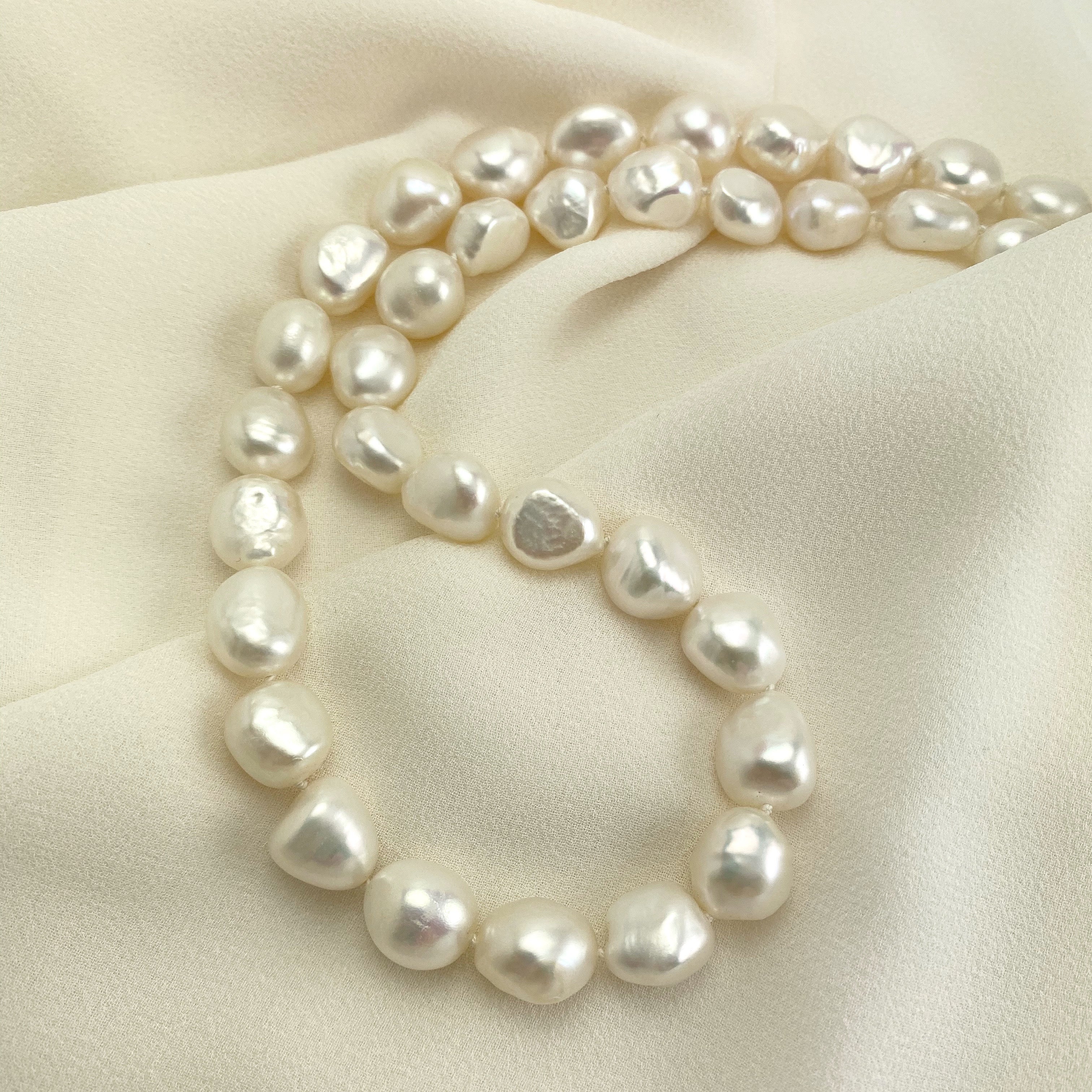 Waltz Baroque Freshwater Pearl Necklace